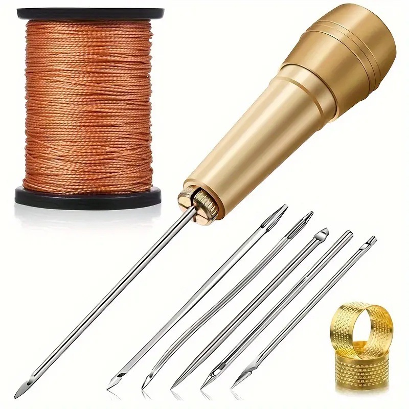 Leatherwork Bag - Leather Stitching Tool, Hand Sewing Awl