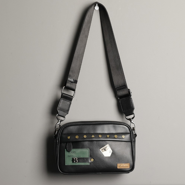 Leatherwork Bag - Street Trendy Shoulder Bag for Young