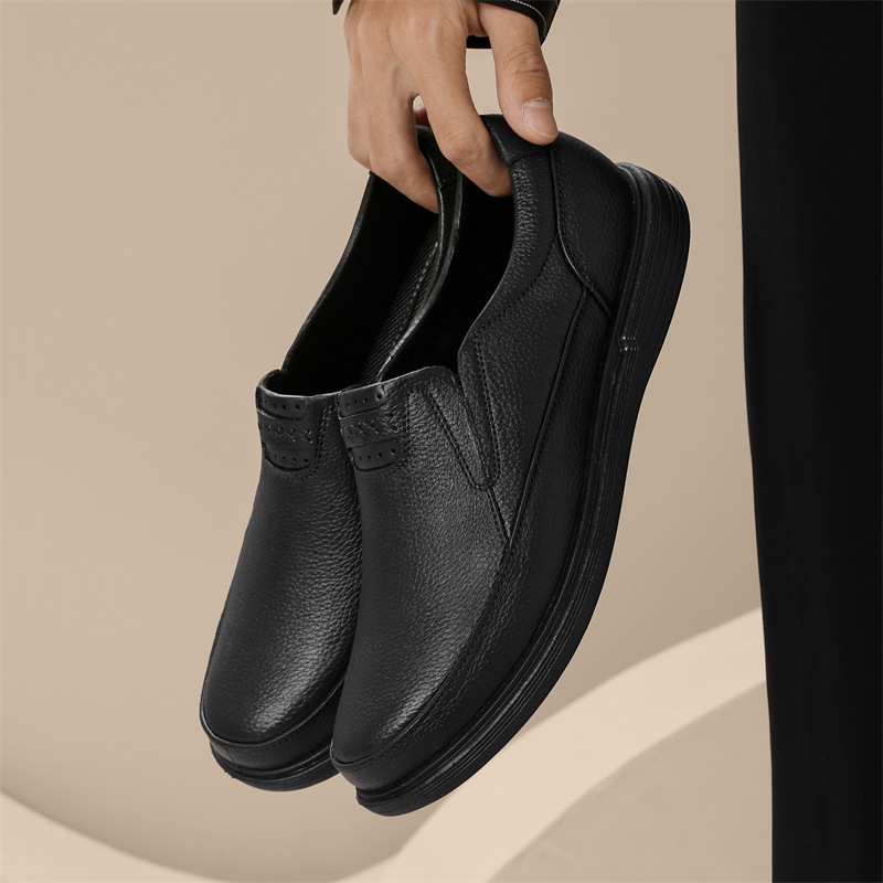 New Low-cut Men's Rain Boots f - Leather Work Youtube 评论和价格