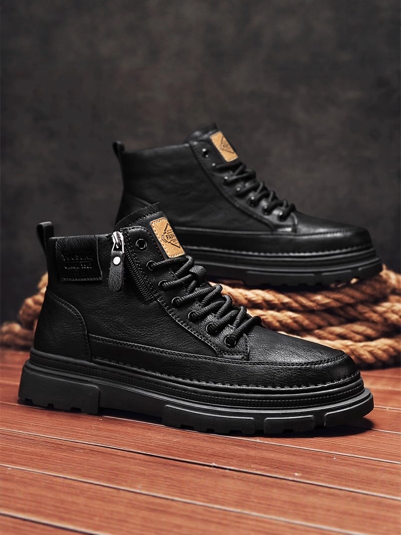 Casual  Boots Men's Lightweigh - Leather Work Youtube 评论和价格