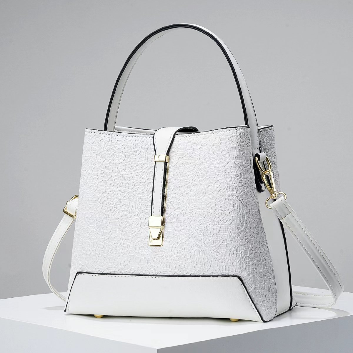 New Luxury Tote Bag Leather Cl - Leatherwork Bag 评论和价格