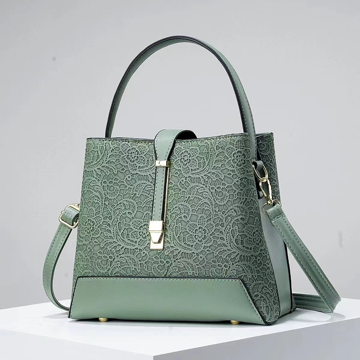 New Luxury Tote Bag Leather Cl - Leatherwork Bag 评论和价格