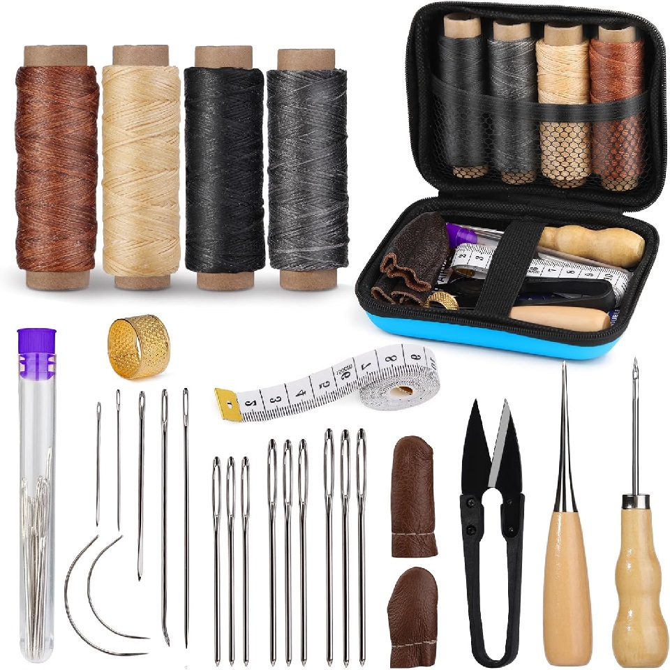 BUDDUR Leather Sewing Tools Ki - Leatherwork Awl 评论和价格