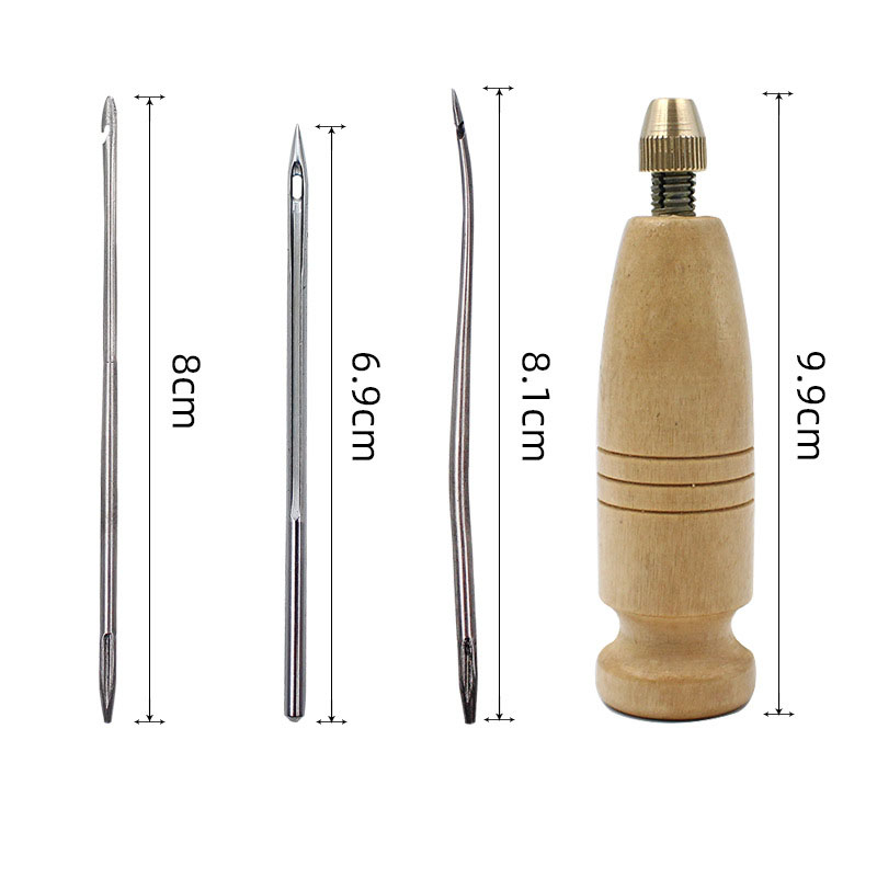 1Set DIY Leather Sewing Awl Ne - Leatherwork Awl 评论和价格