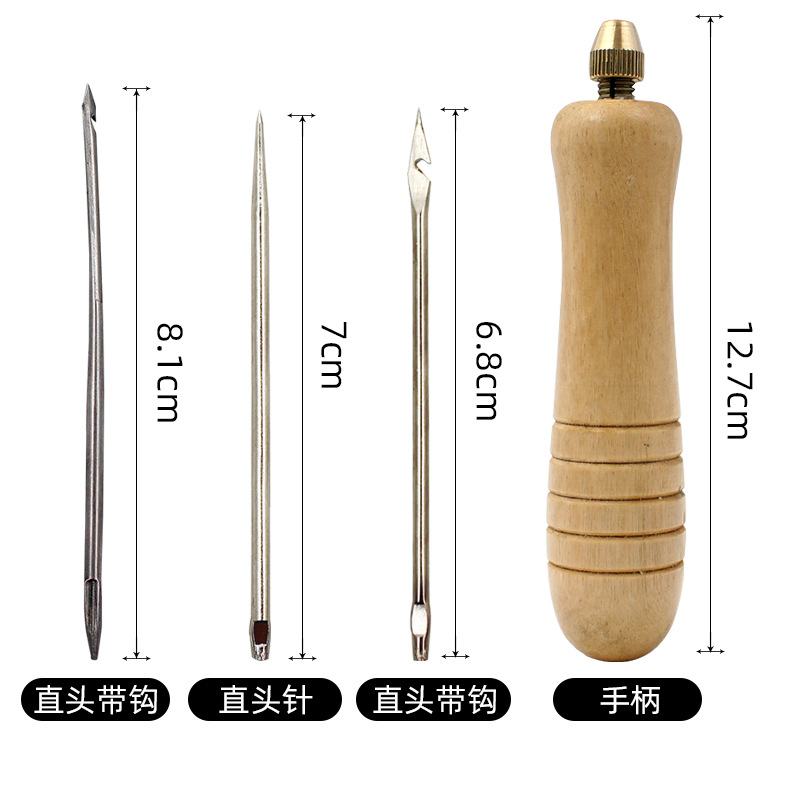 1Set DIY Leather Sewing Awl Ne - Leatherwork Awl 评论和价格