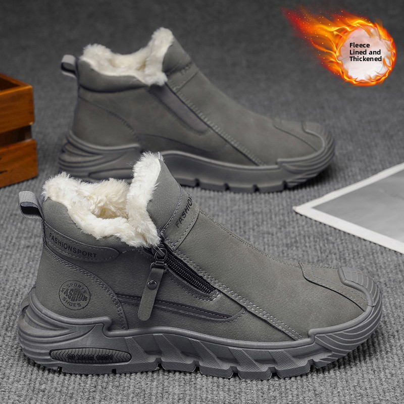 Men's Winter High-Top Work Boo - Leather Work Youtube 评论和价格