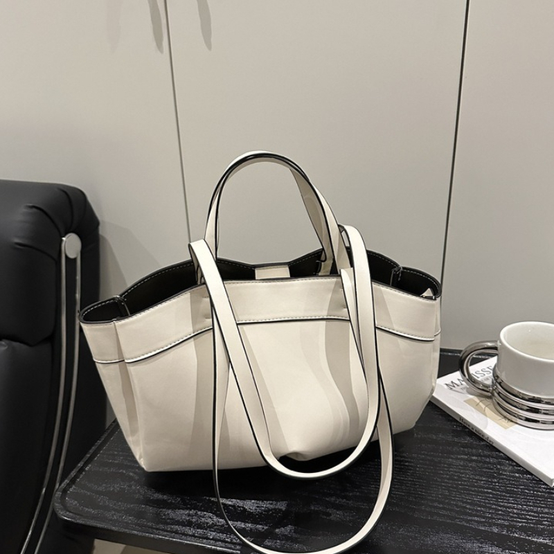 Minimalist Sleek Leather 2-in- - Leatherwork Bag 评论和价格