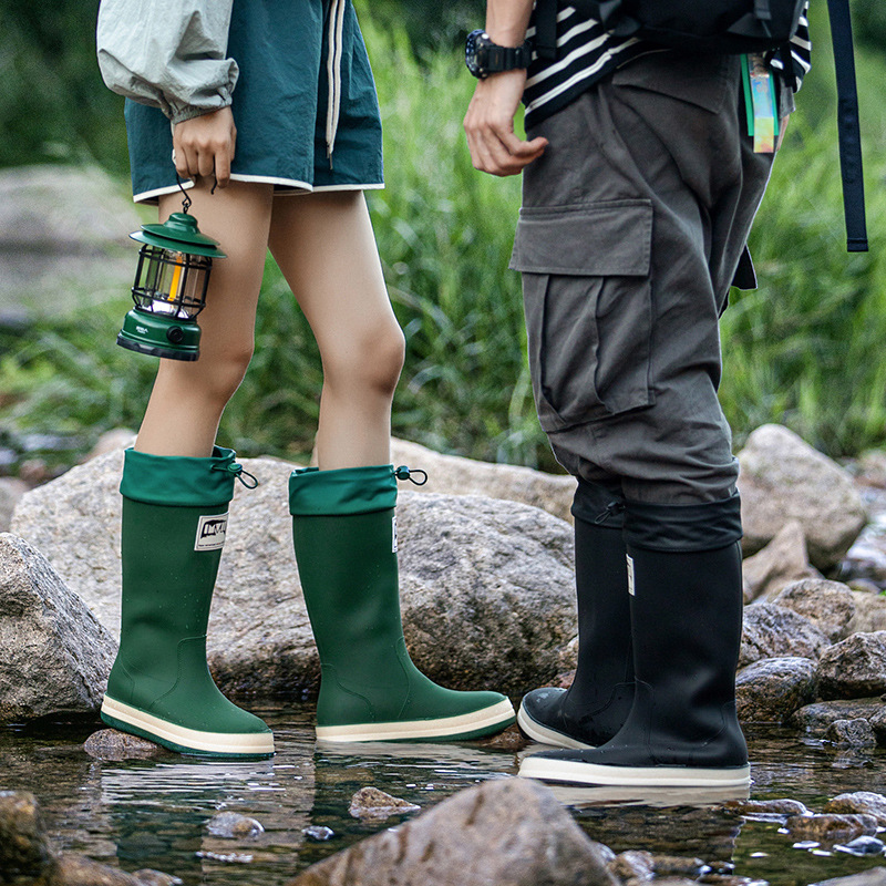 Outdoor Cycling Rain Boots Fas - Leather Work Youtube 评论和价格