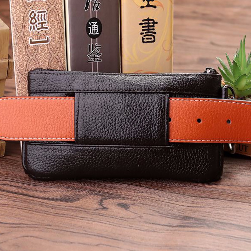Men Fanny Waist Pack Belt Hip  - Leatherwork Bag 评论和价格