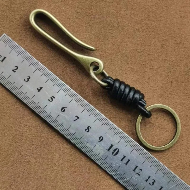 Handwoven Genuine Leather Key  - Leatherwork Ruler 评论和价格