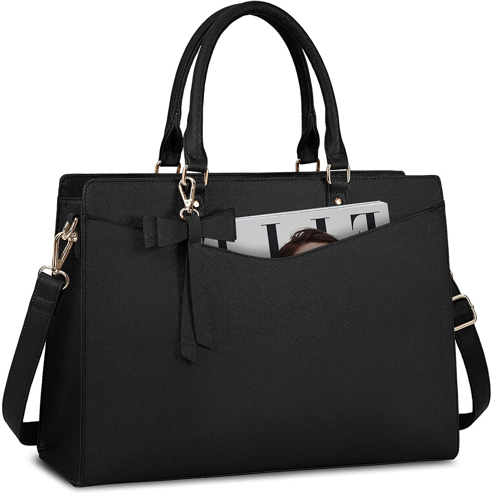 Laptop Bag for Women 15.6 Inch - Leather Work Laptop Bag 评论和价格