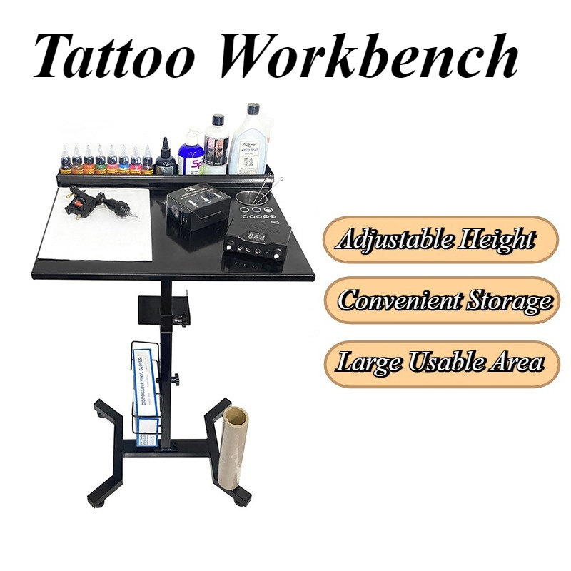 Arm Tattoo Work Table Permanen - Leatherwork Tattoo 评论和价格