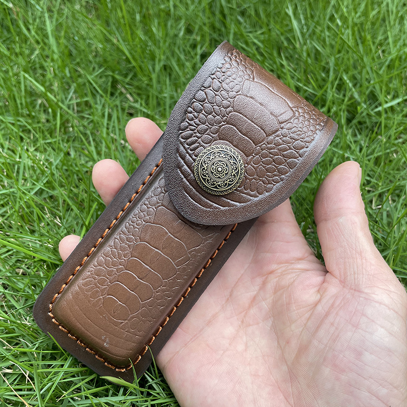 15 CM Foling Knife Holder Embo - Leatherwork Awl 评论和价格
