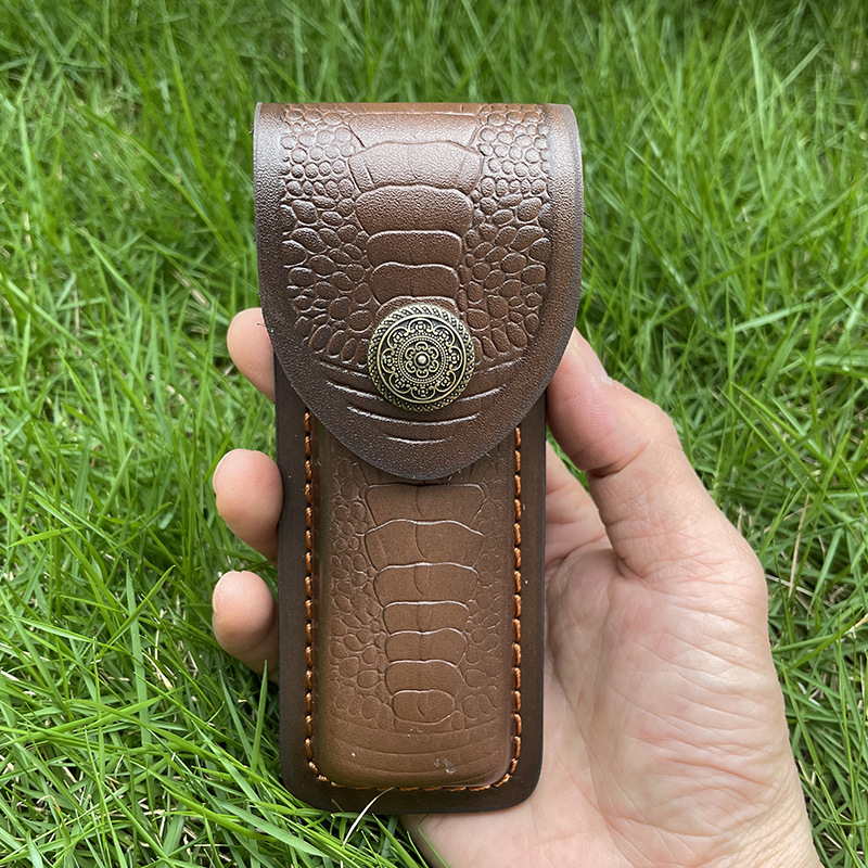 15 CM Foling Knife Holder Embo - Leatherwork Awl 评论和价格