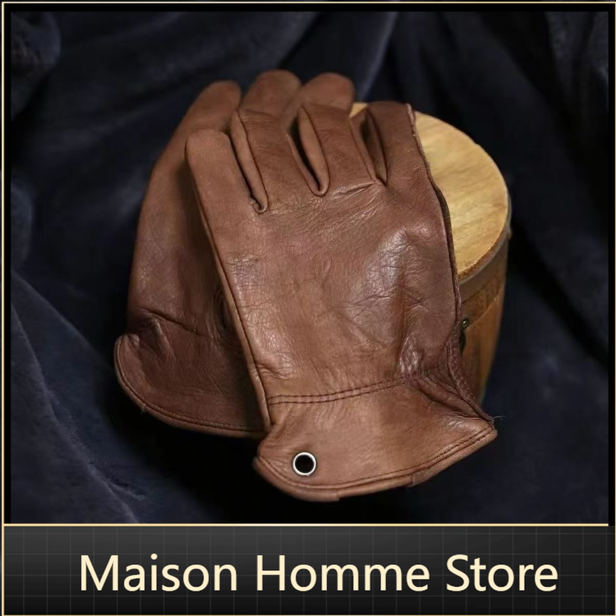 Top-Grain Cowhide Gloves Windp - Leather Work Factory 评论和价格
