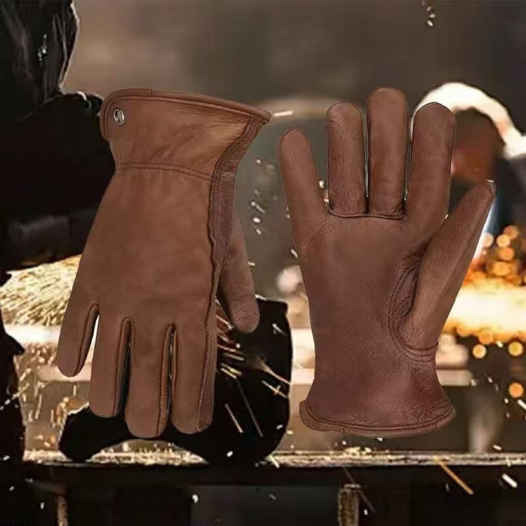 Top-Grain Cowhide Gloves Windp - Leather Work Factory 评论和价格