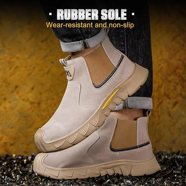 Factory Grade Men's Safety Sho - Leather Work Factory 评论和价格