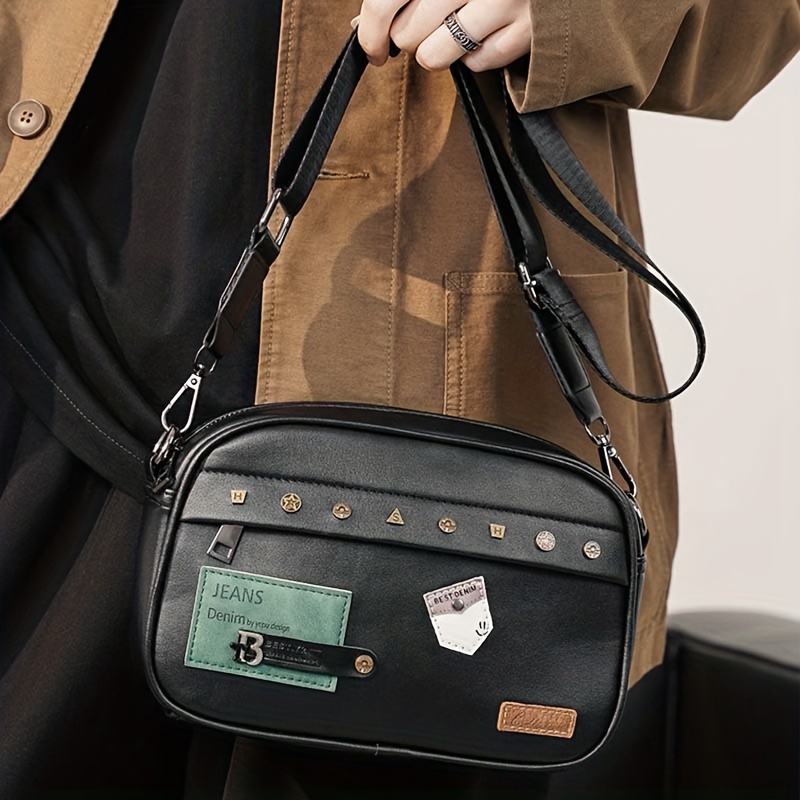 Street Trendy Shoulder Bag for - Leatherwork Bag 评论和价格