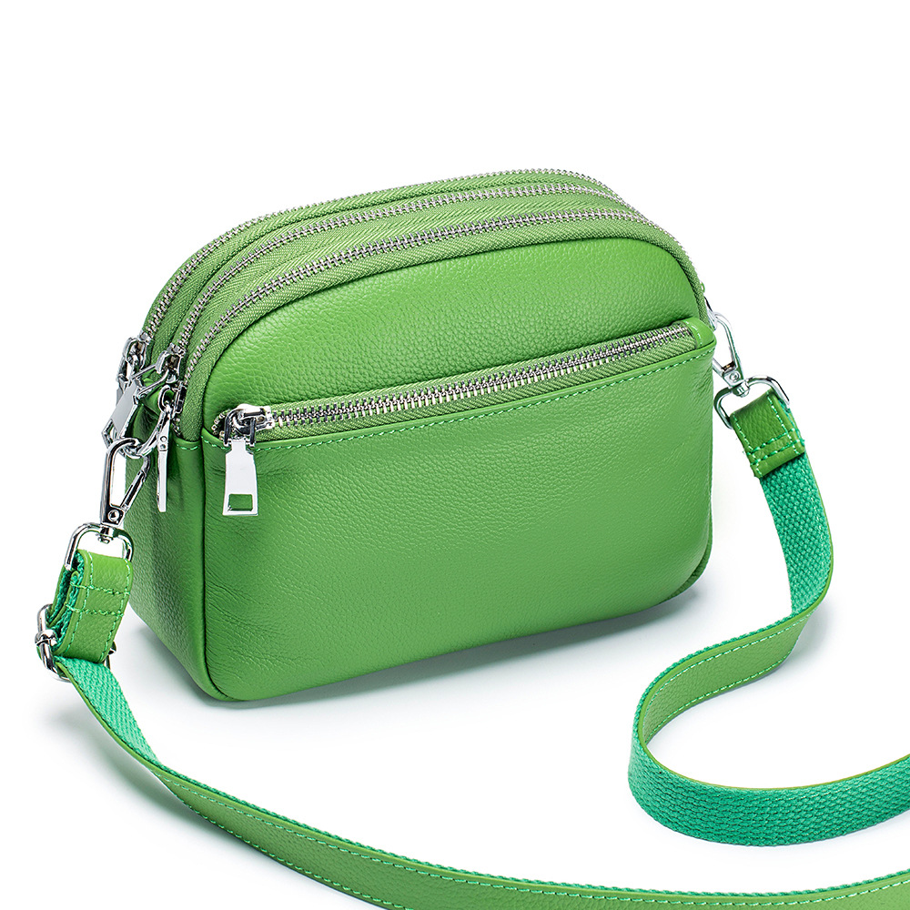 Genuine Leather Versatile Shou - Leather Work Laptop Bag 评论和价格