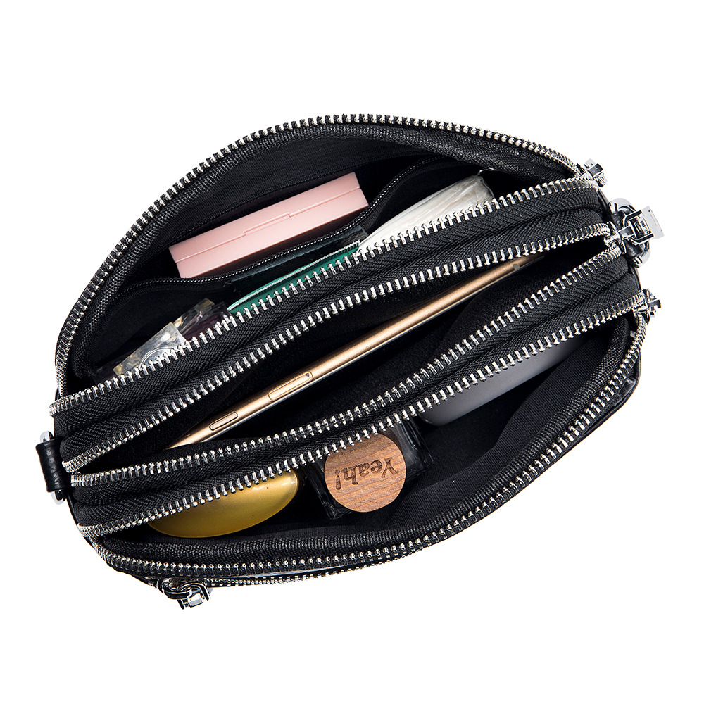 Genuine Leather Versatile Shou - Leather Work Laptop Bag 评论和价格